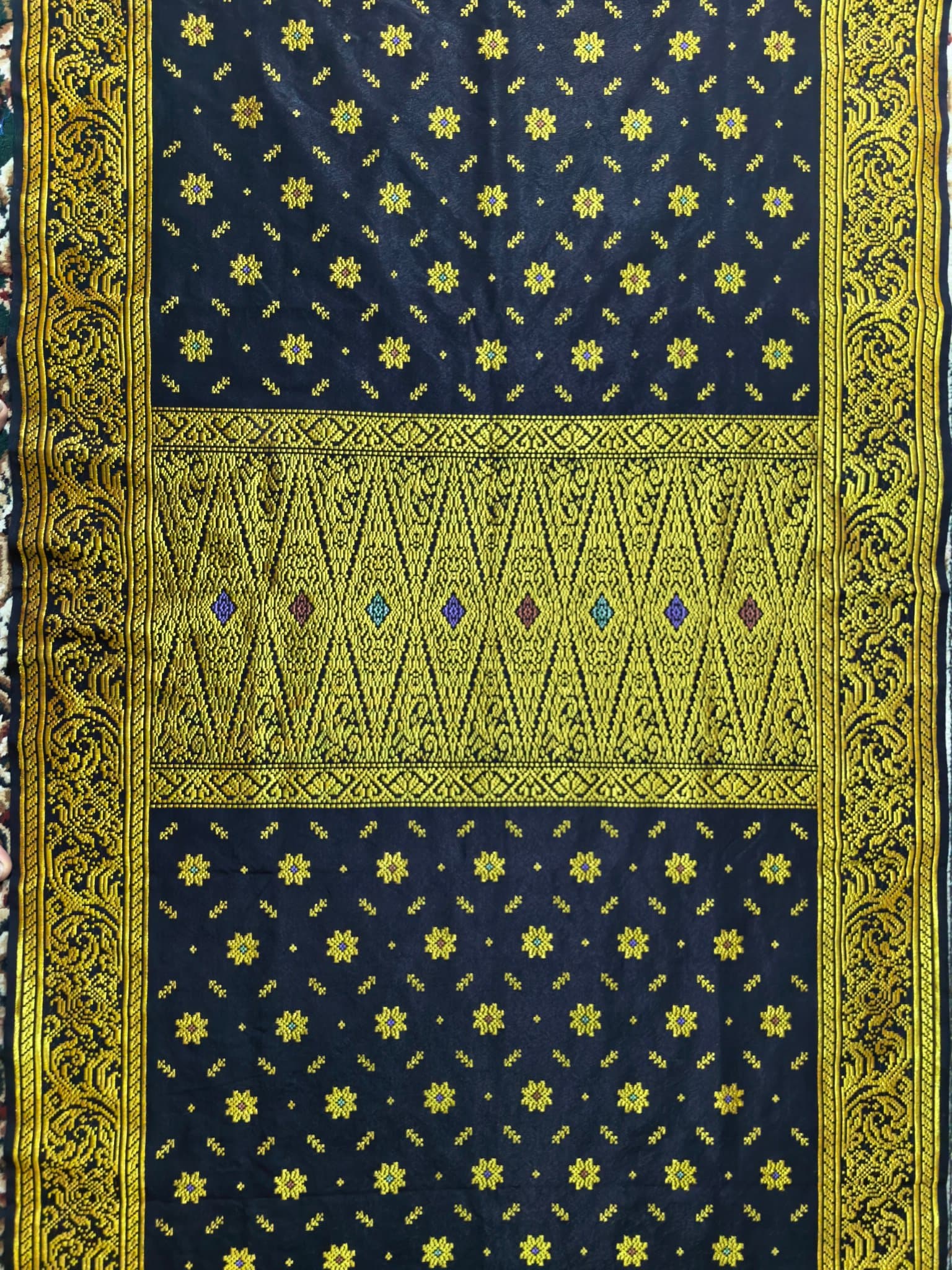 Kain Tenunan Arap Gegati - Gambar 1