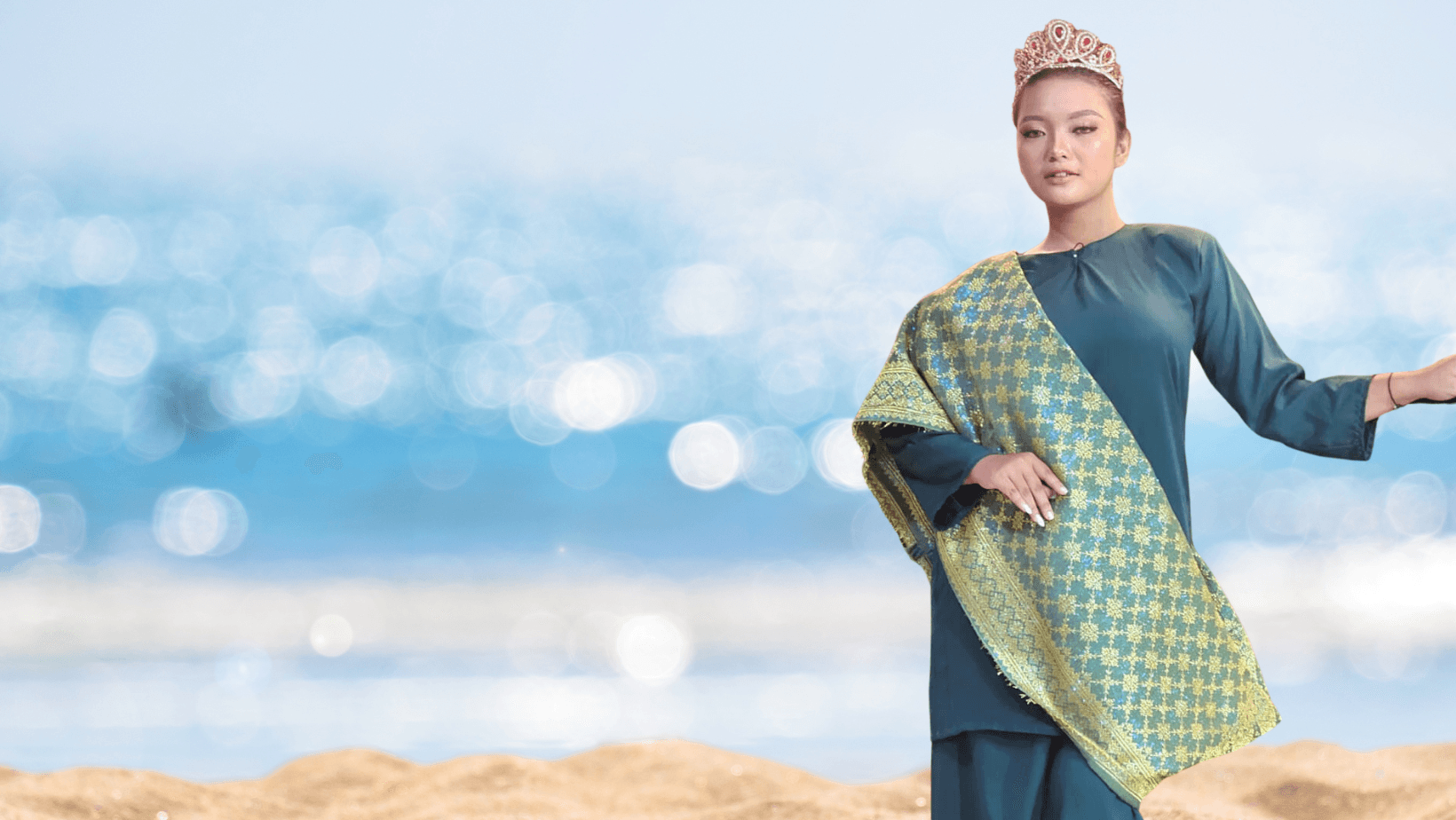 Model Songket Elegant