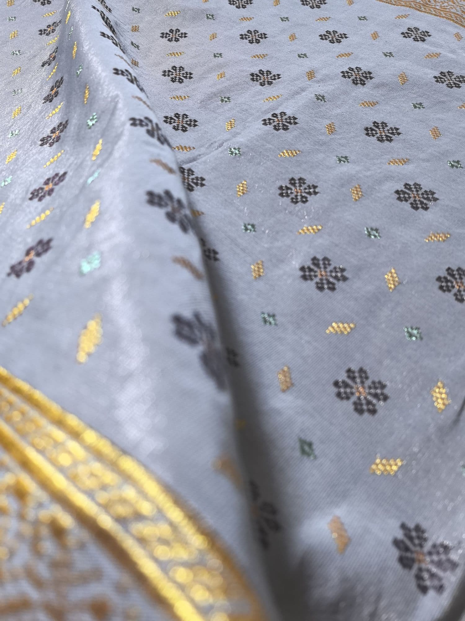 Kain Patern Brunei Arap Gegati - Gambar 2