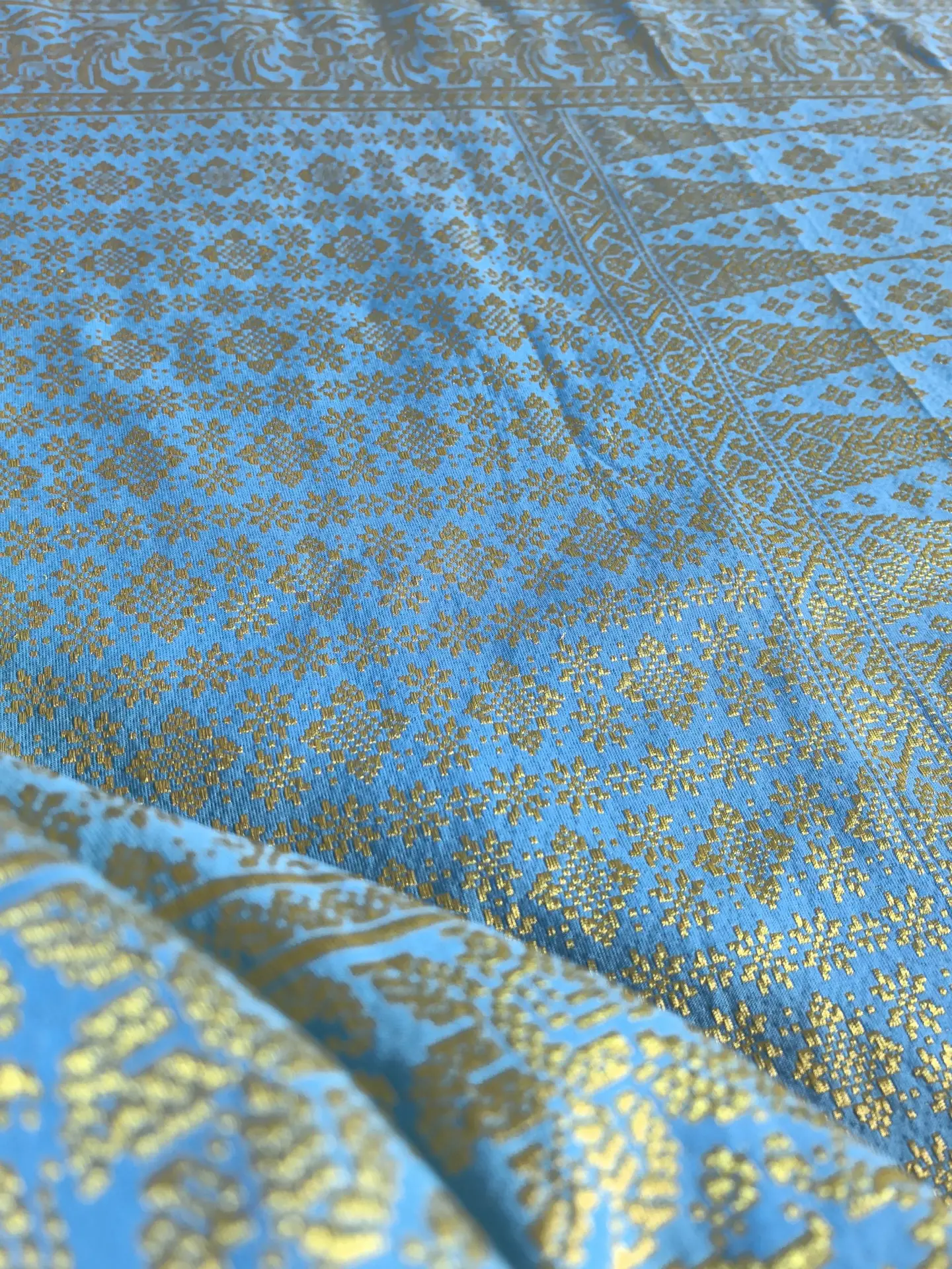 Kain Asli Brunei Jongsarat - Gambar 2